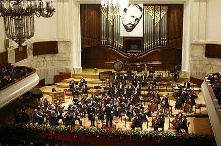 Die 'Sinfonia Varsovia' in der Warschauer Philharmonie (c) Bruno Fydrich