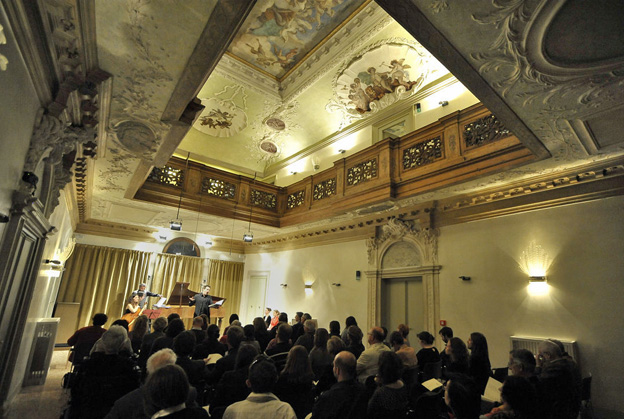 La salle de concerts du 'Palazzetto' (c) Michele Crosera