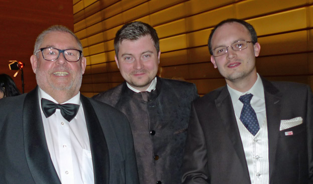 ICMA President Remy Franck, Lukasz Dlugosz and ICMA Jury member Maciej Chizynski (ResMusica)